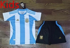 2024-2025 Argentina Home Blue&White Kids/Youth Soccer Uniform-709