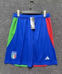 2024-2025 Italy Away Blue Thailand Soccer Shorts