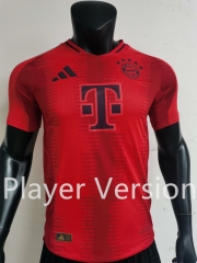 Player Version 2024-2025 Bayern München Home Red Thailand Soccer Jersey AAA