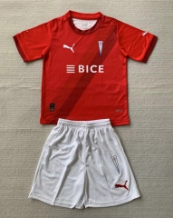 2024-2025 CD Universidad Católica Away Red Soccer Uniform-AY