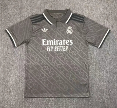2024-2025 Real Madrid 2nd Away Light Gray Thailand Soccer Jersey AAA-417