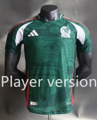 (S-3XL) Player Version 2024-2025 Special Version Mexico Green Thailand Soccer Jersey AAA-518