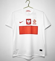 Retro Version 2012 Poland Home White Thailand Soccer Jersey AAA-C1046