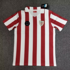Retro Version 1984 Athletic Bilbao Red&White Thailand Soccer Jersey AAA-5378