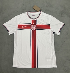(S-4XL) 2024-2025 England White Thailand Training Soccer Jersey AAA-4506