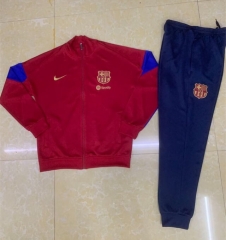 2024-2025 Barcelona Red Thailand Soccer Jacket Uniform-411