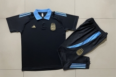2024-2025 Argentina Black Thailand Polo Uniform-815