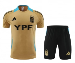 2024-2025 Argentina Khaki Thailand Soccer Uniform-4627