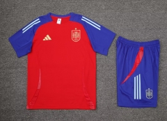 2024-2025 Spain Red Thailand Soccer Uniform-4627