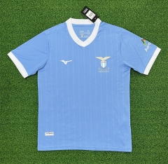 2024-2025 50th Anniversary Lazio Blue Thailand Soccer Jersey AAA-403