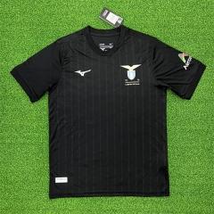 2024-2025 50th Anniversary Lazio Black Thailand Soccer Jersey AAA-403