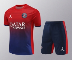 2024-2025 Paris Red& Blue Thailand Soccer Uniform-418