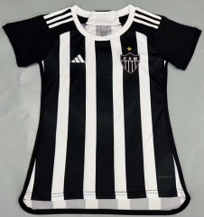 2024-2025 Atlético Mineiro Home Black&White Women Thailand Soccer Jersey AAA-908
