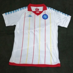 Napoli Retro Version White Thailand Soccer Jersey AAA-416