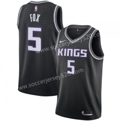 Sacramento Kings #5 Black NBA Jersey