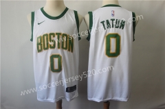 Boston Celtics #0 City Version White NBA Jersey