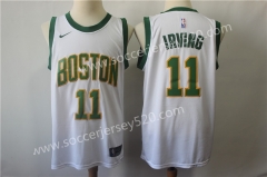 Boston Celtics #11 City Version White NBA Jersey