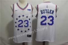 Philadelphia 76ers #23 City Version White NBA Jersey