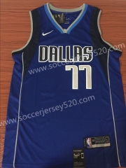 Dallas Mavericks #77 Blue NBA Jersey