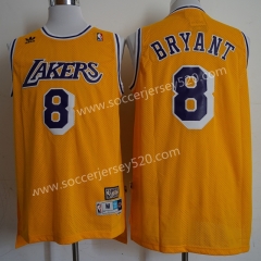 Los Angeles lakers Vintage Yellow NBA Jersey