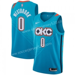 Oklahoma City Thunder City Version Blue NBA Jersey