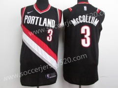 Portland Trail Blazers #3 Black NBA Jersey