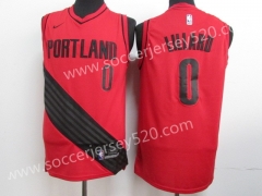 Portland Trail Blazers #0 Red NBA Jersey