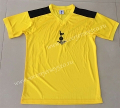 Retro Version 1982 Tottenham Hotspur Yellow Thailand Soccer Jersey AAA-AY