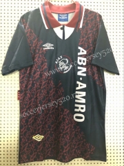 Retro Version 1995 Ajax Blue Thailand Soccer Jersey AAA-811