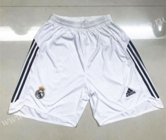 Retro Version 2006 Real Madrid Home White Thailand Soccer Shorts-510