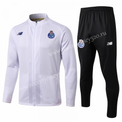 2019-2020 Porto White Thailand Soccer Jacket Unifrom-815