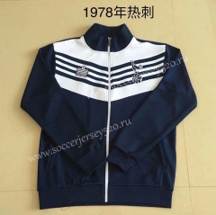 Retro Version 1978 Season Tottenham Hotspur Royal Blue Thailand Soccer Jacket-AY