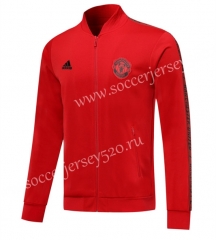 2019-2020 Manchester United Red (Ribbon) Thailand Soccer Jacket-LH