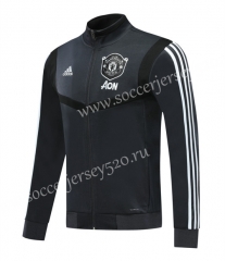 2019-2020 Manchester United Dark Gray Thailand Soccer Jacket-LH