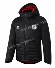 2019-2020 Santos FC Black Coat With Hat-815