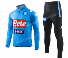 2019-2020 Napoli Blue Thailand Soccer Tracksuit-GDP