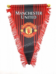 Manchester United Red Triangle Team Flag