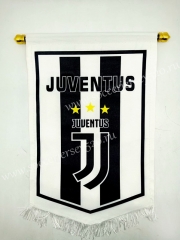 Juventus Black&White Diamond Team Flag