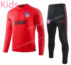 2019-2020 Atlético Madrid Red Kids/Youth Tracksuit Uniform-GDP