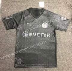 Limited Version Borussia Dortmund Black Thailand Soccer Jersey AAA-407