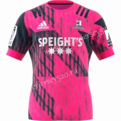 2020 Highlanders Pink Training Rugby Shirt