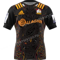 2020 Chiefs Home Black Rugby Shirt