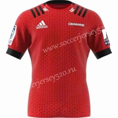 2020 Crusader Home Red Rugby Shirt