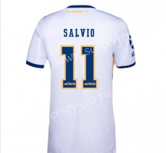 2020-2021 Boca Juniors Away White #11 SALVIO Thailand Soccer Jersey AAA