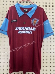 100th Commemorative Edition West Ham United Red Thailand Soccer Jersey AAA-811