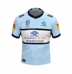 2020 Shark Home Light Blue Rugby Shirt