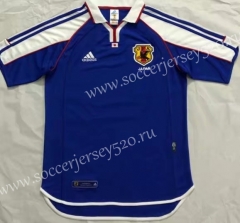 Retro Version 2000-2001 Japan Home Blue Thailand Soccer Jersey AAA-510