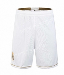 Reteo Version Real Madrid White Thailand Soccer Shorts-SL