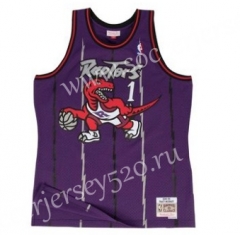 Mitchell&Ness Toronto Raptors Purple #1 NBA Jersey