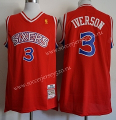 Philadelphia 76ers Red Iverson #3 NBA Jersey